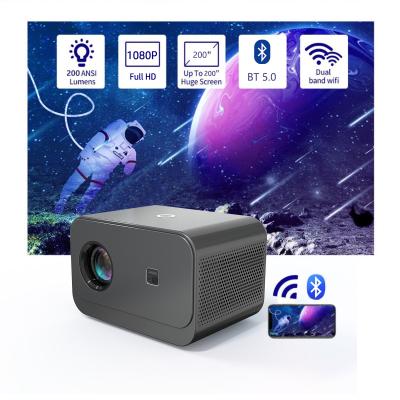 Cina FOCUS elettrico LED+LCD HDMI Projector 200 lumen, supporto IR e controllo wireless 2.4G in vendita