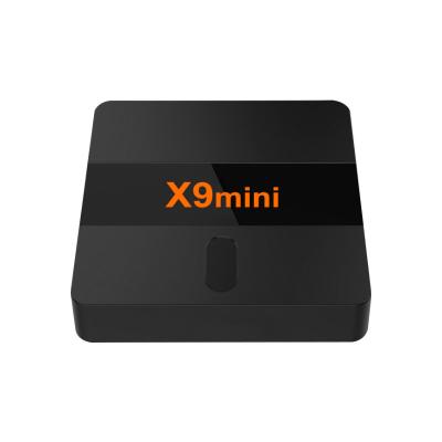 China Home TV X9 Mini Android 9.0 Smart TV Box HD 4K WiFi TV Box Wireless Network Video Player Gift Cheap for sale