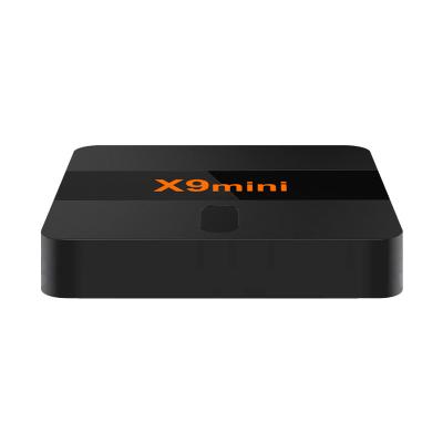 China Home TV X9 MINI Custom OEM Android Player Box 4K Android WiFi TV Box Android 9 zu verkaufen