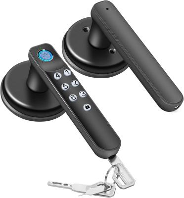 China Polished Finish Smart Door Lock 5.67 X 2.91 X 0.2 Inches Android Controller for sale