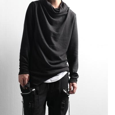 China Breathable Korean fashion spring T-shirt men's long and autumn sleeve all kinds of round angle neck sleeve T-shirt men long for sale