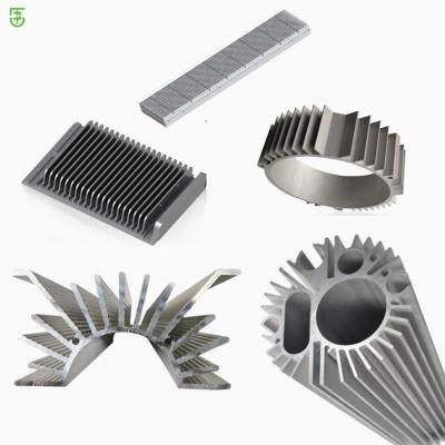 China industrial aluminum profiles radiator aluminum profiles precision aluminum profile machining of aluminum profiles according to customer requirements for sale