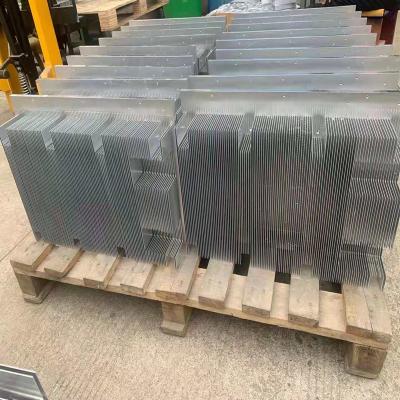 China Radiator Customized Radiator Aluminum Processing With Drawings, Aluminum Processing, Skinning Process, Inserting Process for sale