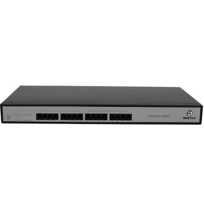 China Dinstar DAG2000-8S8O FXS/FXO Mixed Port VoIP Analog 8 Gateway FXS FXO Router DAG2000 for sale