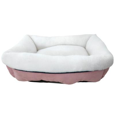 China High Quality Dog Sofa Bed Pet Product Bed Camas De Perros Velvet Rabbit Suede Style Moisture Proof Viable Wholesale New For Dog Cat for sale