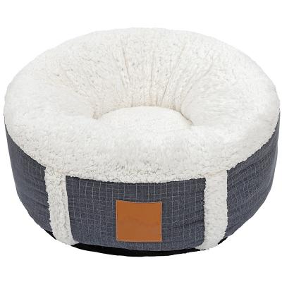 China NZ Best Deal 2020 Dog Beds Sustainable Comfy Calming Furry Reddy Pet Beds For Anxious Dogs for sale