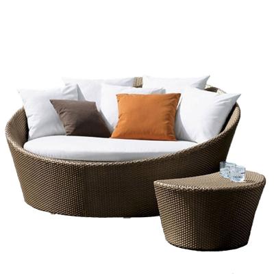 China Poly Modern Outdoor Furniture Rattan Balcony Rattan Set for sale