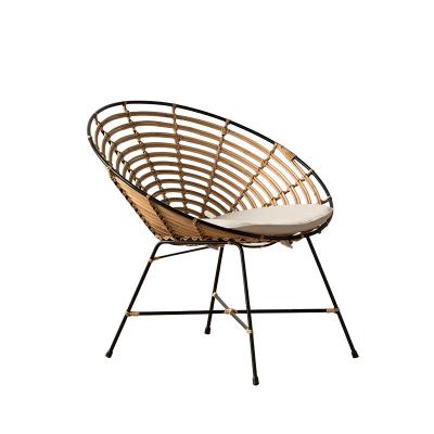 China Modern Living Room Balcony Cane Chair Rattan Outdoor Furniture for sale