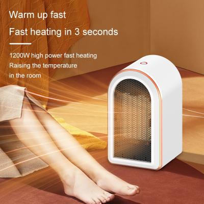 China Silk Screen Printing Portable 1200W Electric Fan Heater for Home Space in Winter for sale