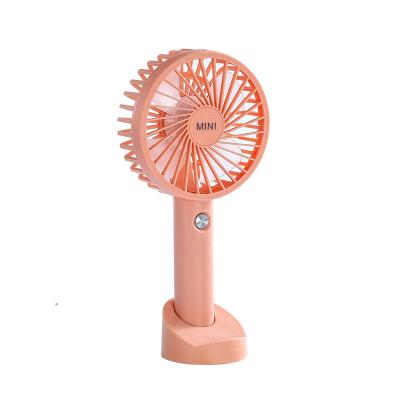 China Silk Screen Printing Mini Fan Portable Handheld USB Fan with 1200mAh Battery Capacity for sale