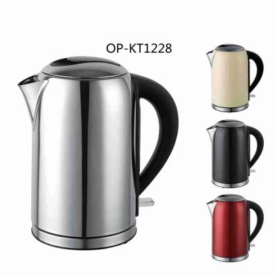 China Electric Stainless Steel Kettle Portable Cordless Electric Kettle NO Private Mold for sale