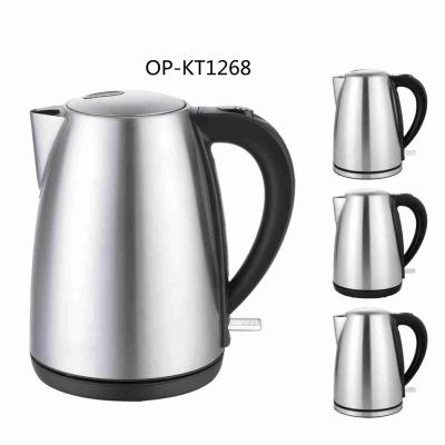 China Electric Stainless Steel Kettle 1.6-2.0L Capacity 1500W Power 110V/220V-240V Voltage for sale