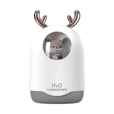 China Conditioning Appliance Cute Pet Bear Mini Humidifier for Room App-Controlled Capacity 0.5L for sale