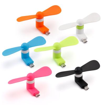 Chine Logo personnalisé Téléphone portable portable 3 en 1 USB type C refroidissement à jeun Mini ventilateur pour 15g à vendre