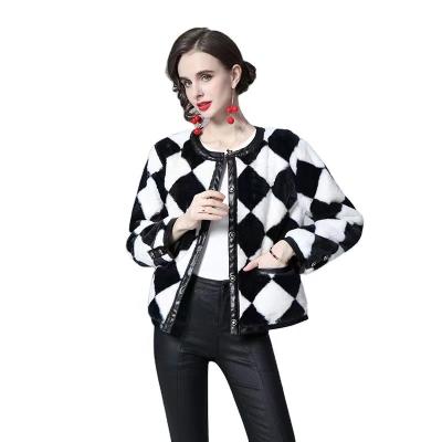 China Breathable Woman Clothes Turn-down 2022 Casual Collar Plaid Long Sleeve Winter Warm Thicken Long Coat With Button for sale