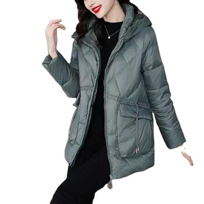 China Larger Breathable View Picture Add To CompareShare Big Fur Collar Long Down Jacket High End Thick Women's Thin Atmosphere Euro for sale