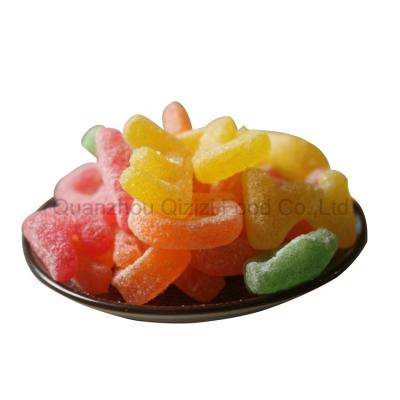 China Normal 26 Letters Candy And Sweets Shape Sour Fruit Flavor Patch Gummy Candy for sale