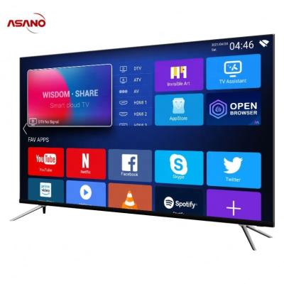 China Hot Selling 50DE1 China LCD TV Factory OEM 50 Inch Wholesale Flat Panel TV 4K Smart LED Android TV for sale