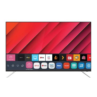 China 50DE1 Hot Selling 55 50 Inch 4K UHD Screen TV China Quality Flat Smart TV 4K LED Smart TV Wholesale for sale