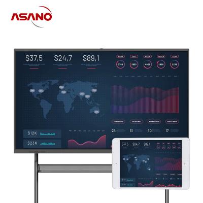 China T-C255I OEM/ODM Multifunctional Smart Interactive Whiteboard With Meet LED Touch Screen All In One PC Smart Interactive Panel for sale