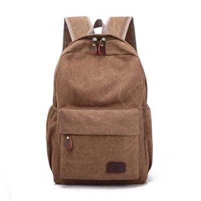 China Fashion Shoulder Bags Waterproof Unisex Canvas Backpacks Breathable Durable Adjustable Schoolbag For Business Sports Travel for sale