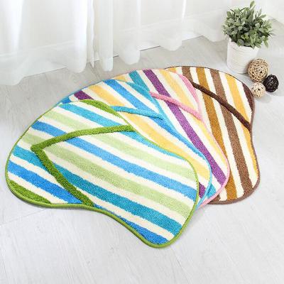 China Modern Slipper Kitchen Floor Mat Washable Bathroom Carpet Kids Anti-Slip Bedroom Carpets Tapete Home Decor for sale