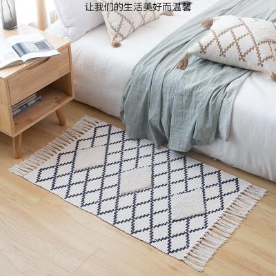 China Washable Entrance Mat Weave Beach Tent Mat Welcome Dining Table Floor Covers for sale