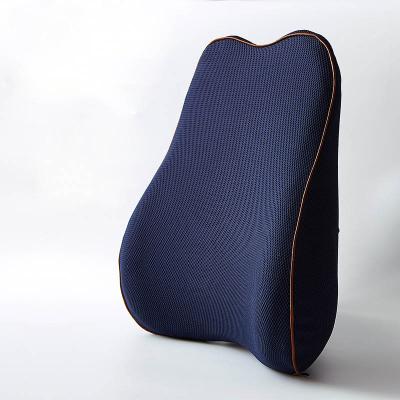 China Office Home Living Pregnant Comfy Back Support Chair Solid Colors Solid Colors Cushion Waist Cotton Orthopedic Cotton Lumbar Relieve Cushions for sale