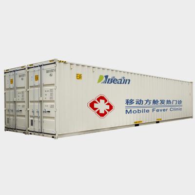 China Fever Clinc Beajn The Mobile Polymerase Range Mobile Laboratory Shelter PCR Reation Container for sale