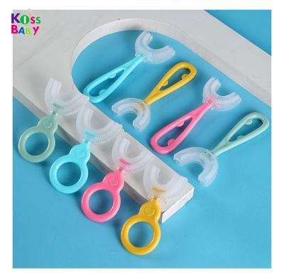 China High Quality Reusable Home Children Shape Soft Toothbrush Bulk Eco-Friendly U Use New Ones for sale