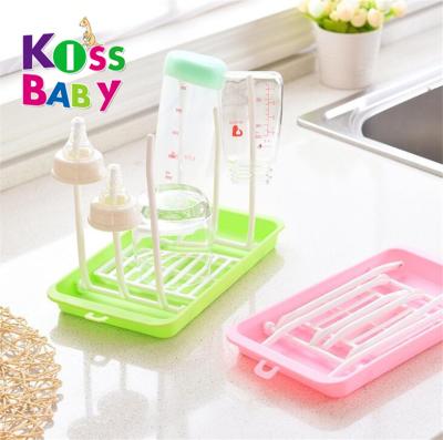 China PP Wholesale Portable Baby Bottle Drying Rack Dry Care Product Rack For Babies for sale