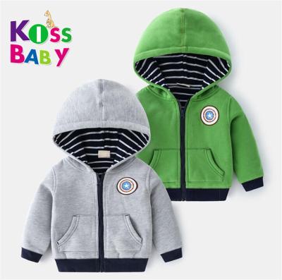 China New Style Kids Boys Girls Hooded Zipper Jackets Kids Feather Down Jackets Boys Print Children's Coats for sale