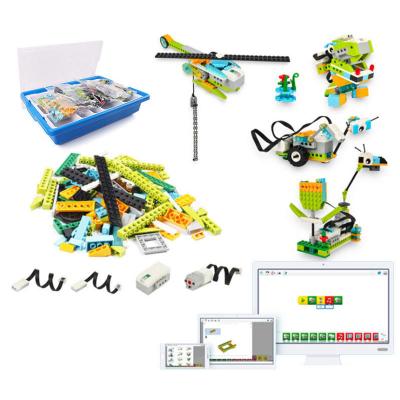 China Musical Stem Toys Robot Brick Steam Educational Programmed Programming Building Blocks We Do .2.0 Education Wedo 2.0 Kits for sale