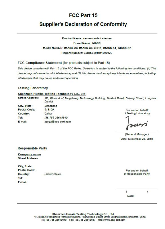 FCC - Zhuhai Kaihao Electronics Co., Ltd.