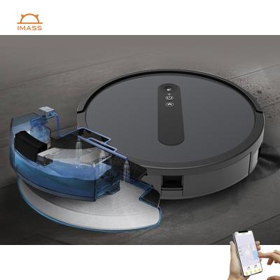 China Hotel CE Anti Robotic Vacuum Cleaner Wet And Dry Vacumm Cleaner Falling Staubsauger FCC Approval With Camera for sale