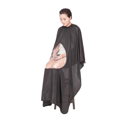 China Professional Hairdresser Non-Stick Hair Cutting Cape for sale