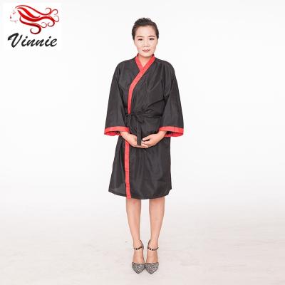 China High Quality Hairdresser Kimono Hair Salon Robe Hair Salon Factory Disposable Spa One Size Fits All for sale