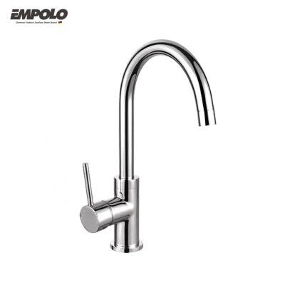 China Best UPC Modern Wholesale Chrome Kitchen Faucets Single Lever Mixer Taps And Fixtures With Outside Hood for sale