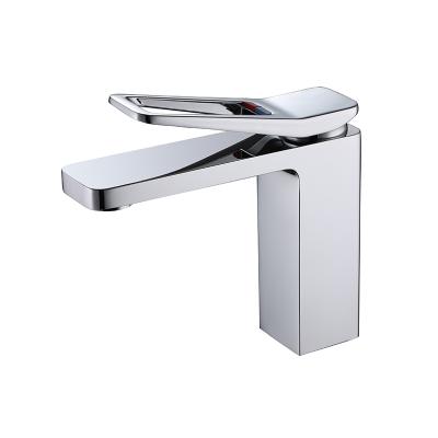 China Grifo Modern Good Quality Lavabo One Hole Deck Mounted Bathroom Water Basin Faucets Mixer Chrome Basin Faucet Te koop