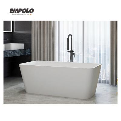 China Hotel Joint Modern American Standard Freestanding Project Bathroom Artificial Stone One Person Soaking CUPC Bathtub Bathtub zu verkaufen