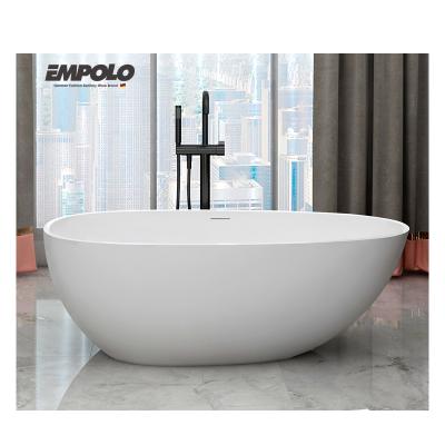 China Hotel Joint Modern American Standard Freestanding Project Bathroom Artificial Stone One Person Soaking CUPC Bathtub Bathtub zu verkaufen