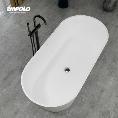 China Foshan Seamless Joint Bathtub Customize Matt White Solid Surface Bath Freestanding Bathroom Stone Bathtubs zu verkaufen