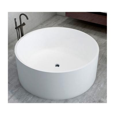 China Seamless Joint Artificial Solid Stone 1.7m Outdoor Bathtub Free Standing Bathtub Stone zu verkaufen