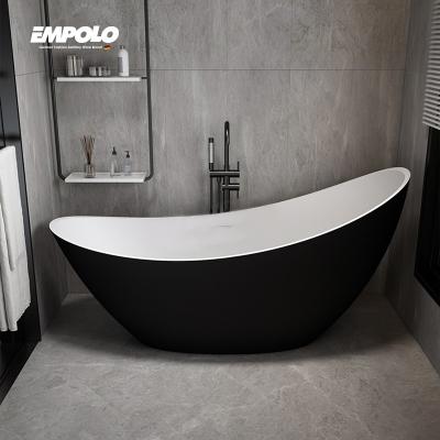 Κίνα Seamless Joint Artificial Bathtubs Mini Bath Tub Freestanding Chinese Stone Teen Freestanding Marble Soaking Tub προς πώληση