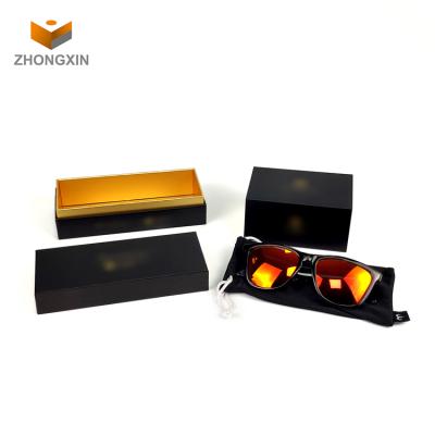 China Recyclable Luxury Sunglasses Packaging Boxes Custom Logo Sunglasses Package Rectangle Eyeglass Box For Glasses for sale