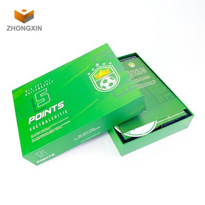 China Recyclable One-Stop Service Customized Green Packaging Box , Paper Box One Set Game Box Package With Cover for sale