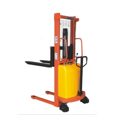 China Hotels 1ton 1.5ton 2ton Semi Electric Stacker Forklift Manual Hand Stacker for sale