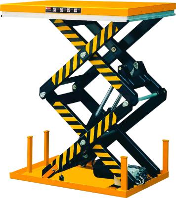 China Garment Shops 1-1.3 Meter Small Lift Table Self Propelled Electric Hydraulic Scissor Lift Platform for sale