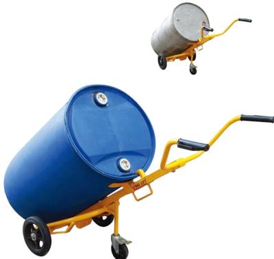 China Small Hotels 400KG Oil Drum Truck Mechanical Industrial Drum Carrier Cart for sale