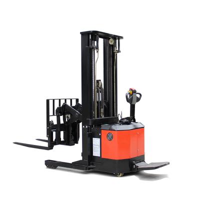 China Hotels REDDOT 1.5ton Electric Counterweight Stacker With Scissor Fork for sale